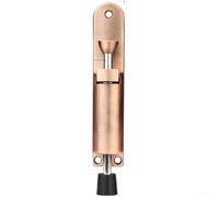 Fermaporta Pedale Lega Zinco Antiscivolo Silenzioso(Red Bronze) | Lega di zinco robusta, meccanismo a pedale, operazione silenziosa, all'usura, interno ed esterno