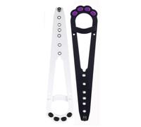 Fermaporta Per Cani,2 Pezzi Chiusura Porta Gatto Serratura Porta Staffa Alternative,Lascia Entrare i Gatti e Tiene Fuori i Cani