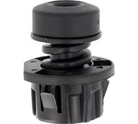 Fermaporta per Cofano per veicoli Renault/Nissan, Porte e Hatchback, altezza 13-23 mm, confezione da 3, colore: Nero