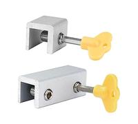 Fermaporta per finestre in lega di alluminio, Blocco di sicurezza for finestre for porte scorrevoli e fermaporta limitatore(B)