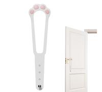 Fermaporta per gatti | Fermaporta regolabile portatile senza trapano | Supporto fermo porta gatto | per lettiera area appartamento, camera da letto, cucina, armadio, garage, bambini e animali