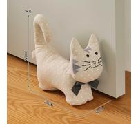 Fermaporta per Gatti per Porta Silenziosa e Tocco Decorativo con Materiali