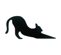 Fermaporta per la parte inferiore della porta, a cuneo per fermaporta a forma di gatto, carino fermaporta a forma di gatto per Halloween, per cuciture inferiori della porta, grazioso fermaporta a