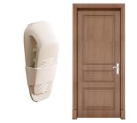 Fermaporta per la parte inferiore della porta, design a anti-collisione, blocco antivento per la parte inferiore della porta, protegge tutte le superfici del pavimento