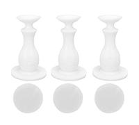 Fermaporta per lavatrice da 3 pezzi, porta lavatrice a carico frontale, in gomma, per uso familiare (Bianco)