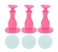 Fermaporta per lavatrice Supporto per porta della lavatrice Materiale in gomma morbida con design a ventosa Mantieni la porta socchiusa per lavatrice a carico frontale e (Rosa)