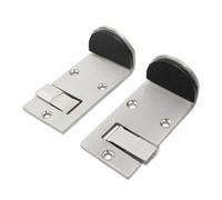 Fermaporta Per Montaggio A Pavimento - Fermaporta Da Pavimento, Confezione Da 2 FermaportasIn Acciaio Inossidabile | Bloccanti Di Sicurezza Per Hotel, Appartamenti, Portici, Affitti, Garage, Officine