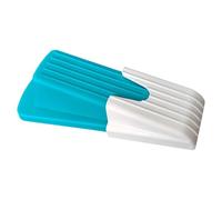 Fermaporta per pavimento, anti-graffio, , 12,4 x 5,5 x 3,5 cm, design adesivo a prova di rumore, materiale in gomma, ideale per camera da letto, dormitorio, hotel, appartamento, bagno o garage