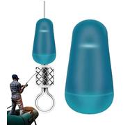 Fermaporta per pesca - 100 fagioli spaziali, bobber stopper | kit di fissaggio anti-strategia, porte in gomma, accessori per la pesca a mosca per il lago River Sea Setup, attrezzi da pesca per uomini