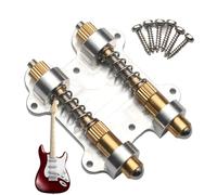 Fermaporta per tremolo per chitarra, stabilizzatore per ponte tremolo per chitarra, in ottone, strumento di manutenzione per strumenti a corda, aiuto per riunioni, aule, palcoscenici