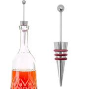 Fermaporta per vino - 4,49 x 0,79 pollici di rane riutilizzabili | Pompa per vino Stoppers a vuoto per Natale, Halloween, bar, casa, cucina, feste, matrimoni, feste e feste