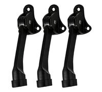 Fermaporta pesante in lega di zinco con base in gomma antiscivolo, protezione da parete, fermaporta per uso commerciale e domestico, blocco porta che riduce il rumore