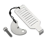 Fermaporta portatile in acciaio, nessuna perforazione necessaria, supporto per viaggi e impiegati in ufficio. Cerca sicurezza da viaggio Aggiungi blocco di sicurezza