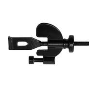 Fermaporta portatile per hotel e viaggi, 3 in 1, antifurto, in acciaio inox, con base filettata, autodifesa (oro)