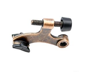 Fermaporta regolabile che limita l'apertura della porta a circa 100 gradi utilizzando il metodo di montaggio standard del perno della cerniera (bronzo)