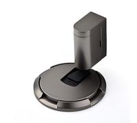 Fermaporta regolabile con funzionamento silenzioso e installazione di strumenti per una sicurezza efficace della porta (grigio)