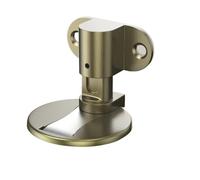 Fermaporta regolabile da 1 pezzo, fermaporta anti-collisione senza punzonatura, invisibile for pavimento del bagno Per Uffici E Camere Da Letto(Green bronze)