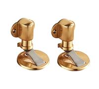 Fermaporta regolabile, fermaporta da pavimento in acciaio inossidabile 304, fermaporta magnetico anticollisione, design regolabile da 16 mm, adatto for giunture porta più alte, due metodi di installaz