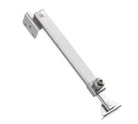 Fermaporta regolabile per finestre a battente, 7 posizioni di bloccaggio, corpo in lega di zinco resistente, perni rinforzati, compatibile con più materiali del telaio (B)