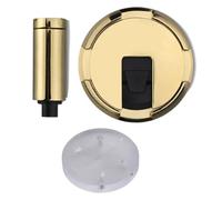 Fermaporta regolabile resistente per porta inferiore, offre riduzione del rumore e resistenza al vento per uso residenziale e commerciale (oro)