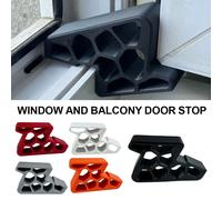 Fermaporta resistente, antiscivolo, per balcone, finestra, porta, cuneo, facile installazione per casa, ufficio, bagno, cucina