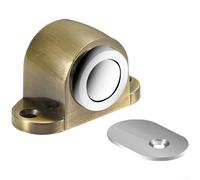 Fermaporta resistente con forte magnete per tenere le porte aperte o chiuse, progettato per molteplici applicazioni in stanza, realizzato in lega di zinco (bronzo giallo)