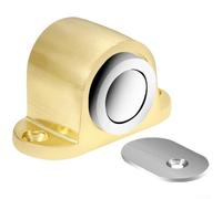 Fermaporta resistente con forte magnete per tenere le porte aperte o chiuse, progettato per molteplici applicazioni in stanza, realizzato in lega di zinco (oro)