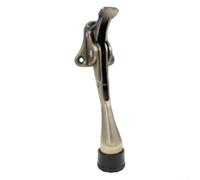 Fermaporta resistente in acciaio inox con base in gomma antiscivolo, nessun attrezzo necessario per mantenere le porte aperte o prevenire lo sbattimento (pedale bronzo verde antico)