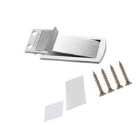 Fermaporta resistente in acciaio, resistente ai colpi, per bagni domestici e commerciali, facile da installare e assorbire