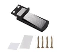 Fermaporta resistente in acciaio, resistente ai colpi, per bagni domestici e commerciali, facile da installare e assorbire