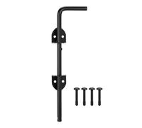 Fermaporta resistente per cancello con perno e barra, universale, per porte in PVC, recinzioni per piscine, cancelli fattorie, ingressi da giardino