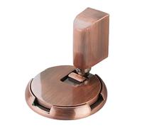 Fermaporta resistente per porte antipioggia, con doppio foro e installazione a vite, per una tenuta stabile e regolabile (bronzo rosso)