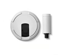 Fermaporta resistente, regolabile in altezza dal pavimento al soffitto, cuneo con bloccaggio istantaneo, protezione da parete in lega di zinco resistente al vento, per fessure fino a 20 mm, senza