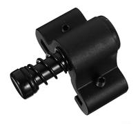 Fermaporta scorrevole in alluminio con caratteristiche regolabili per un funzionamento silenzioso e una prevenzione affidabile delle ruote delle porte che scivolano fuori dalla pista