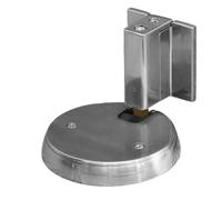Fermaporta - senza foratura | Paraurti magnetico | Chiusura meccanica | Chiusura per porta resistente | Supporto anti-collisione per mantenere la porta aperta per il bagno, si fissa alla parte