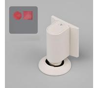 Fermaporta senza punzonatura con tecnologia di aspirazione antivento sul pavimento fornisce una forte tenuta meccanica per prevenire il movimento della porta e proteggere le pareti con struttura in