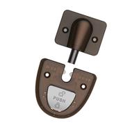 Fermaporta silenziosi senza fori, robusto montaggio a pavimento con cuscinetto adesivo e viti per una facile installazione Fermaporta montato a vite