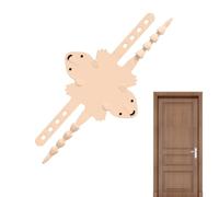 Fermaporta silenzioso, fermaporta spesso e solido, in silicone, per un buon sonno, sicurezza nella cameretta dei bambini, per chi dorme leggero e per bambini piccoli