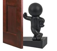 Fermaporta - Simpatica figura a in, resistente protezione per paraurti antiscivolo per la sicurezza della porta, design leggero e ammortizzante | Fermaporta per uso di sicurezza a parete p