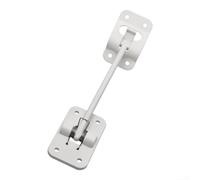 Fermaporta statico per roulotte in nylon bianco per una lunga durata | Meccanismo a molla, struttura in nylon bianco, protegge le porte aperte, dimensioni 71 mm, adatto per roulotte statiche