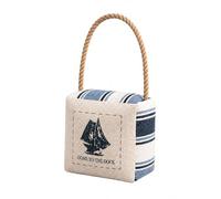 Fermaporta Stoffa, Porta Del Modello Andare in barca, Impedisce Ai Bambini Di Giocare A Spegnimento Del Tempo, Essere Usato Per Decorare Per Soggiorno, Camera Da Letto, Cucina, Bagno, 12 * 13 * 7