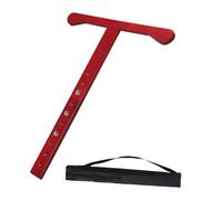 Fermaporta, supporto antiscivolo per violoncello, protezione per pavimento, per spettacoli teatrali e concerti - rosso