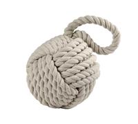 FERMAPORTA UNIVERSALE BLOCCA FERMA PORTA CORDA NATURALE FORMA SFERA TONDO 2515