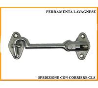 Fermaporte a doppio snodo in ottone cromato made in Italy BAL misure a scelta