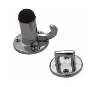 Fermaporte a gancio in ottone cromato MINI