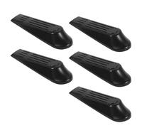 Fermaporte di sicurezza - Set di 5 pezzi resistenti antiscivolo, protezioni anti-sbattimento | Materiale PP Dimensioni 12x3,6 cm Uso Camera da Bagno Soggiorno Garage Balcone Casa Hotel Pro