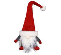 Fermaporte Gnomo di Babbo Natale H46 con Luci a LED