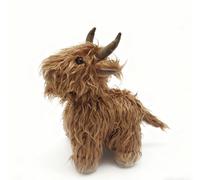 Fermaporte Mucca Highland 1.5kg Peso Peluche Pelo Shaggy Faux Fur