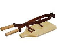 Fermaprosciutto sostegno morsa ferma porta prosciutto professionale base legno