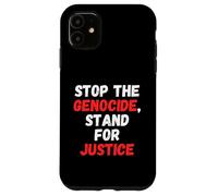 Fermare il genocidio, difendere la giustizia Custodia per iPhone 11